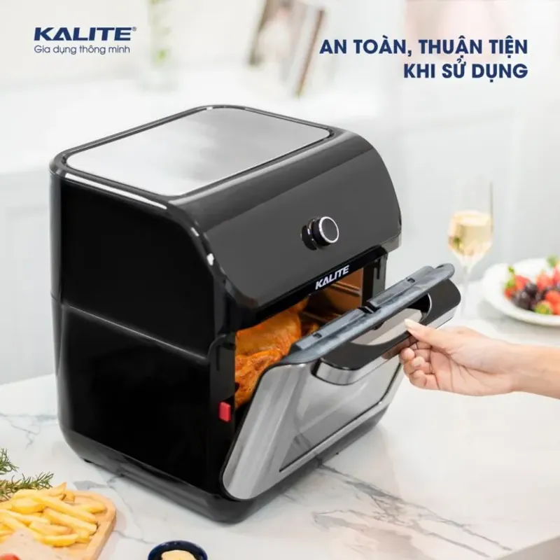 Nồi chiên không dầu KALITE KL-1200 12L chính hãng mới 100% 572321