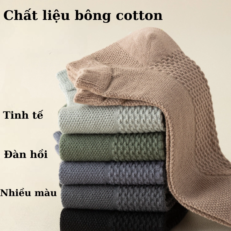 Combo 6 đôi tất nam cổ ngắn 331182