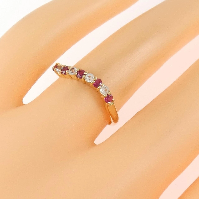 Nhẫn Ruby K18YG - Hàng hiệu Chính hãng 854295