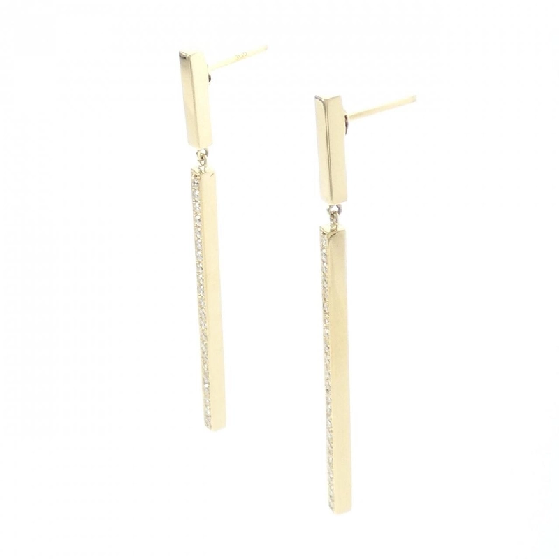 K18YG Bông tai kim cương 0.32CT - Hàng hiệu Chính hãng 873041