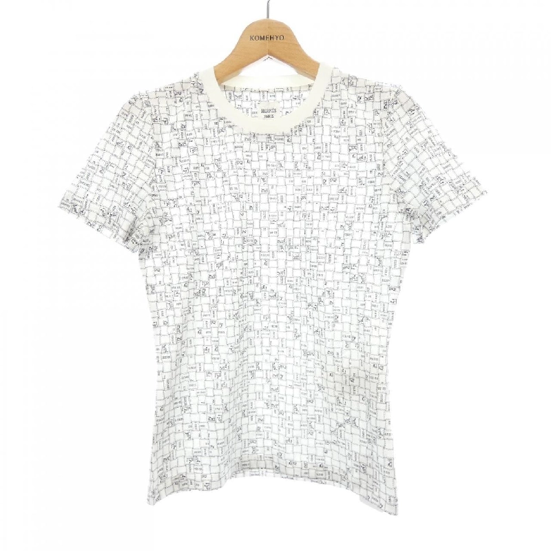 Áo thun HERMES BOLDUC AU CARRE 5E4645DK - Hàng hiệu Chính hãng 817937