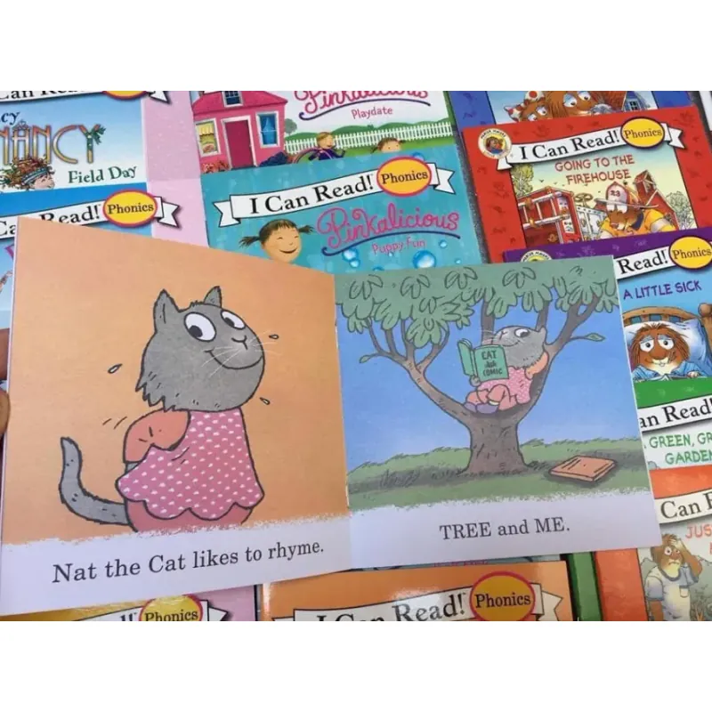 ách - I can read phonics 7 set tổng cộng 84 cuốn + Tặng File Mp3, i can read mini 956923