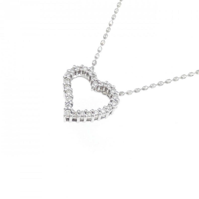 K10WG Dây chuyền kim cương hình trái tim 0.10CT - Hàng hiệu Chính hãng 859390