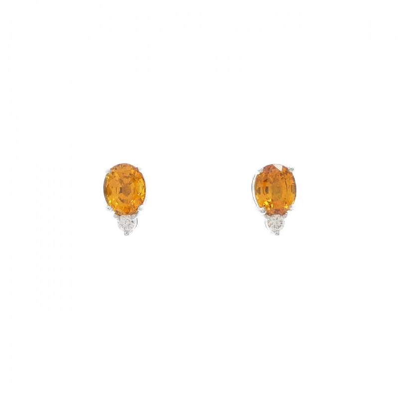 K18WG Sapphire Bông tai - Hàng hiệu Chính hãng 870656