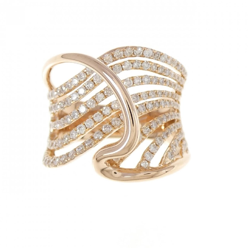 Nhẫn kim cương K18PG 1.00CT 673103