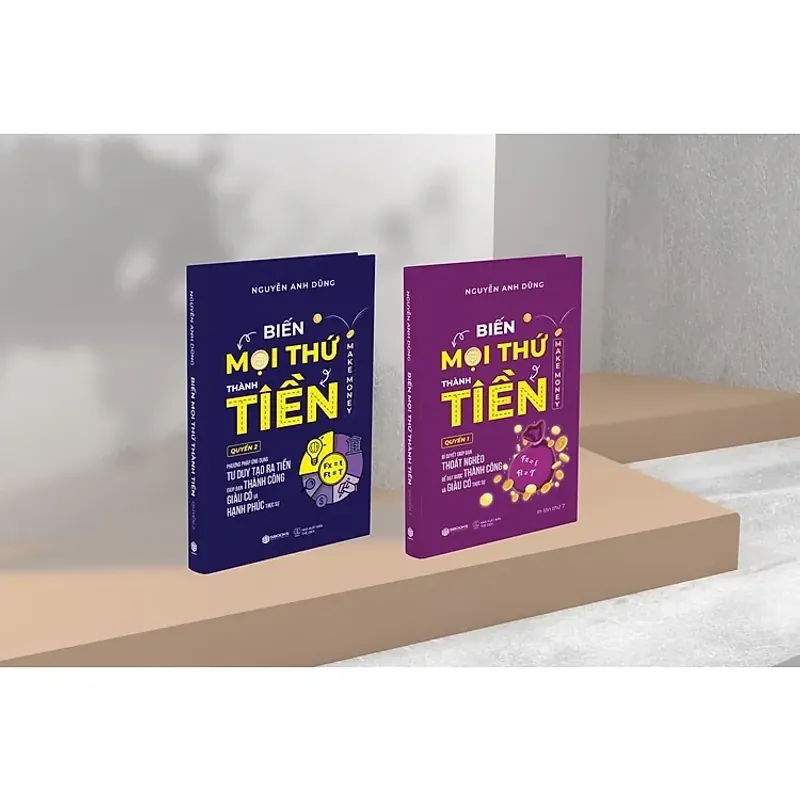 Combo sách - Biến Mọi Thứ Thành Tiền - Quyển 1+2 562812