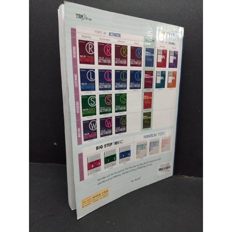 Toefl iBT activaror listening - Beginning mới 80% ố 2008 HCM1710 HỌC NGOẠI NGỮ 917760