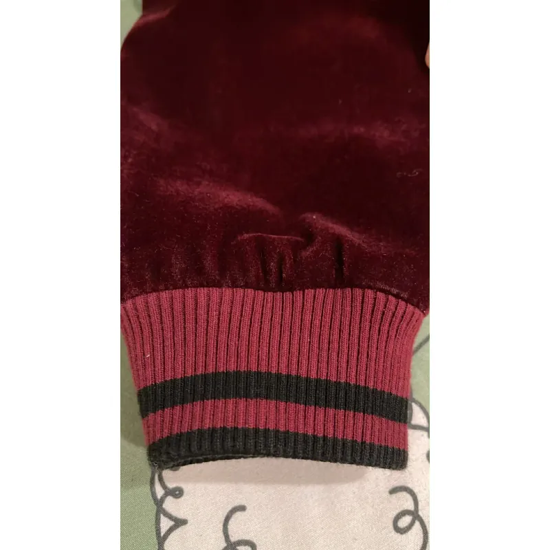 Sukajan , mới mặc 2 lần , nhung đỏ , thêu rồng , không lỗi lầm  750104