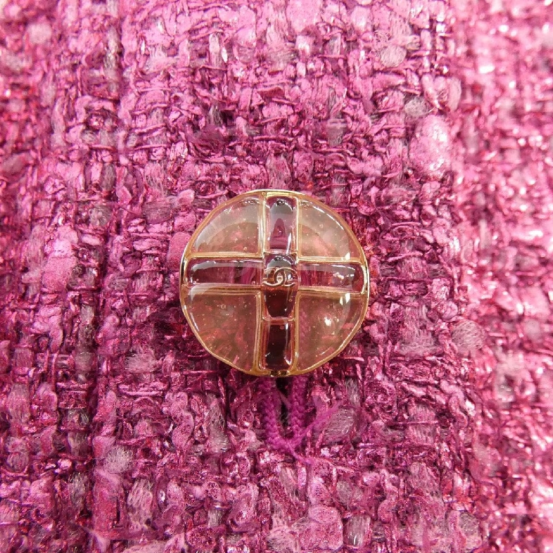 Jacket không cổ CHANEL P74768V66364 631748