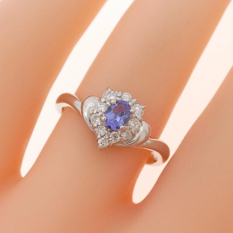 Nhẫn Tanzanite PT900 - Hàng hiệu Authentic 854815