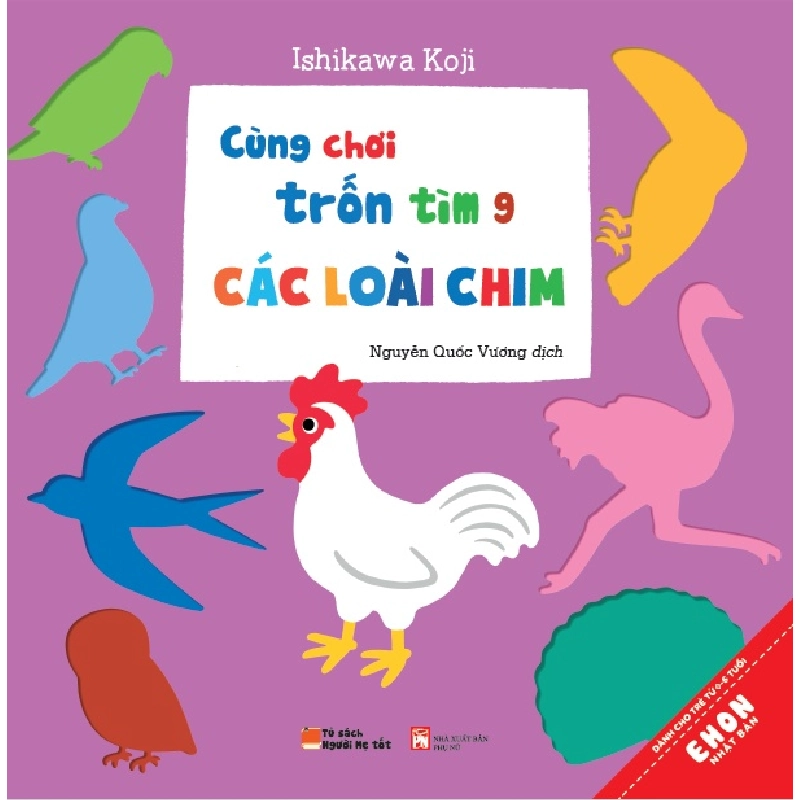 Ehon Nhật Bản - Cùng Chơi Trốn Tìm 9 - Các Loài Chim (Từ 0 - 6 Tuổi) - Ishikawa Koji ASB.PO Oreka Blogmeo 230225 394625