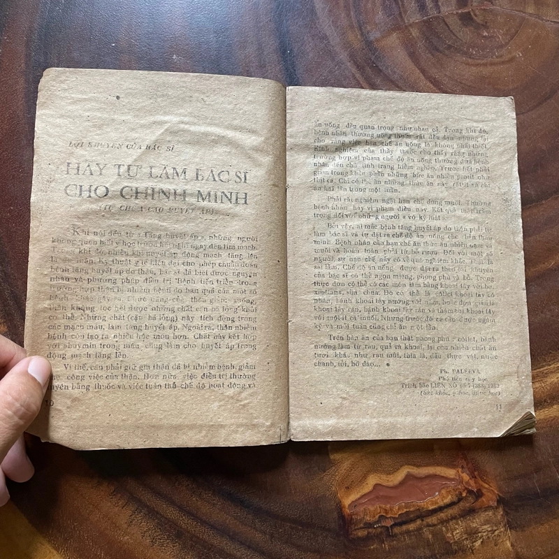 II Lời Khuyên Của Bác Sĩ _ Hãy Tự Làm Bác Sĩ Cho Chính Mình (Tự Chữa Cao Huyết Áp) - 1985 446544