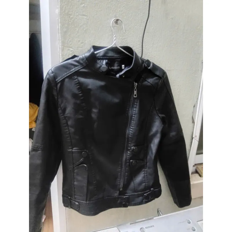 Áo khoác da nữ thời trang mới 99% mặc 1 lần 738078