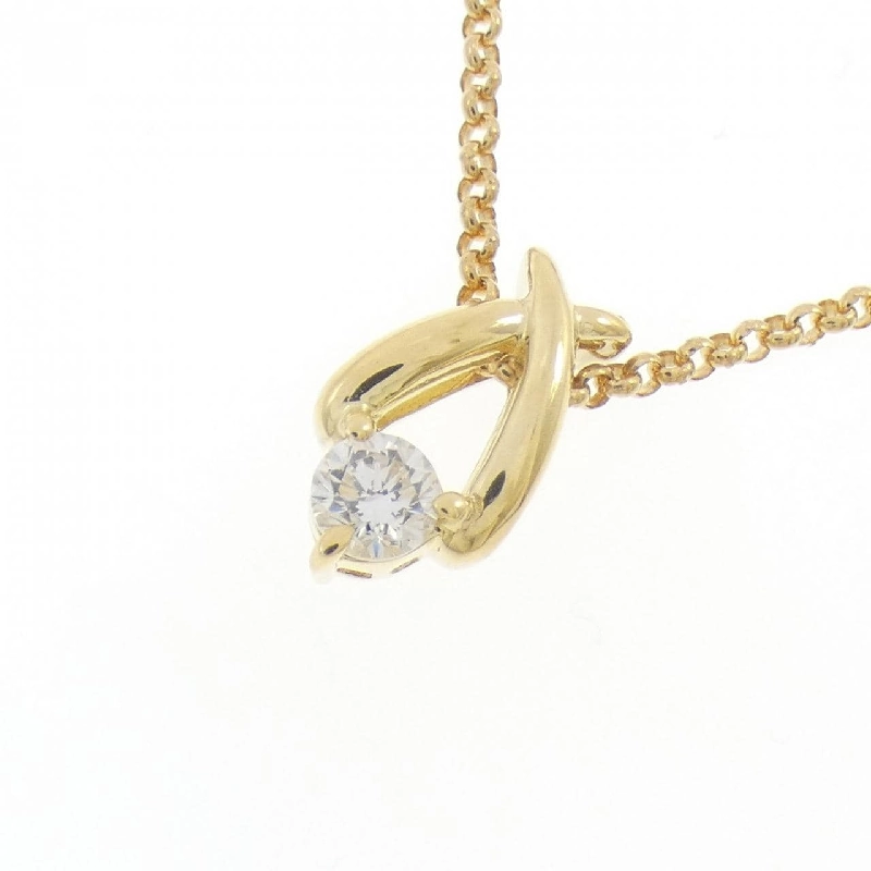 K18YG Dây chuyền kim cương 0.155CT - Hàng hiệu Chính hãng 857357