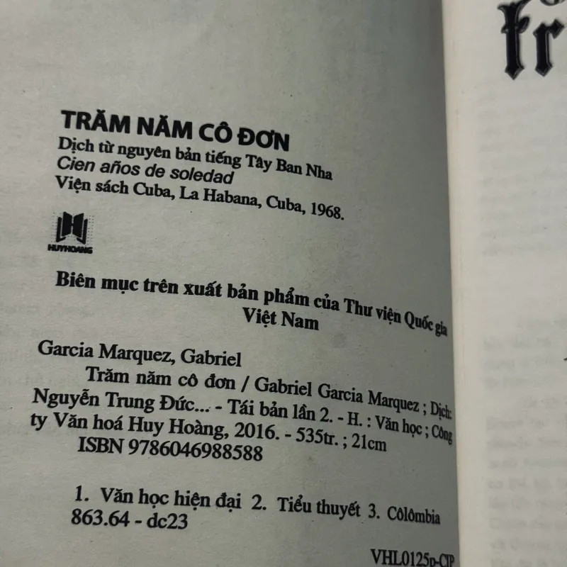 Trăm năm cô đơn 999296