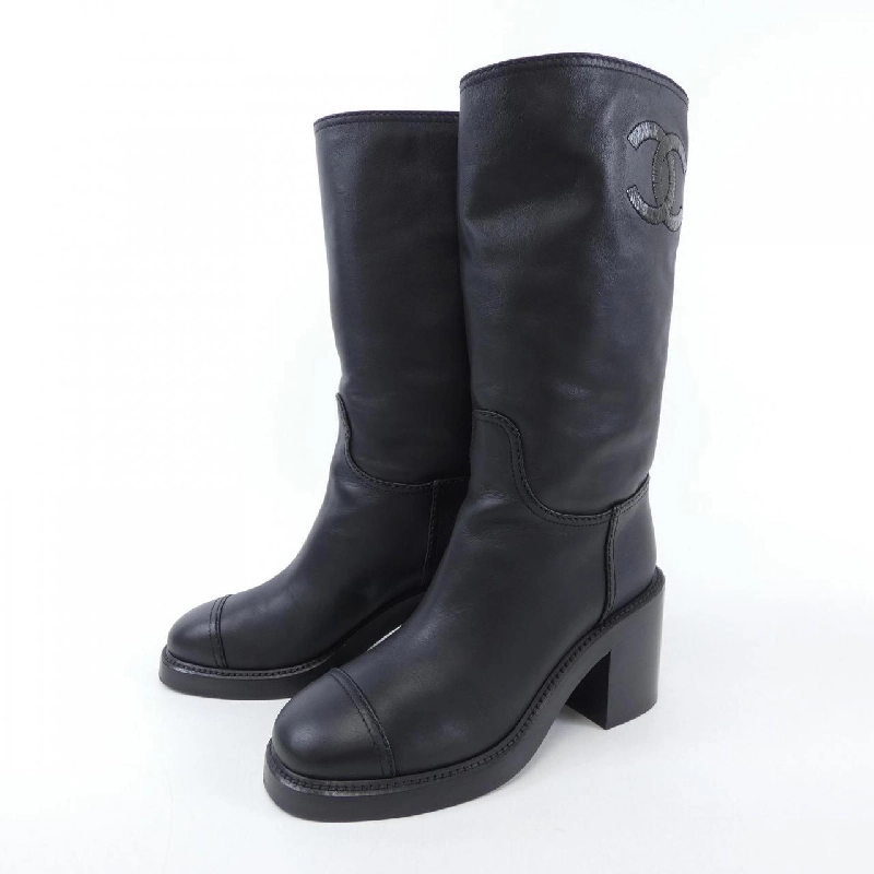 【Mã giảm giá】Giày bốt CHANEL 664436