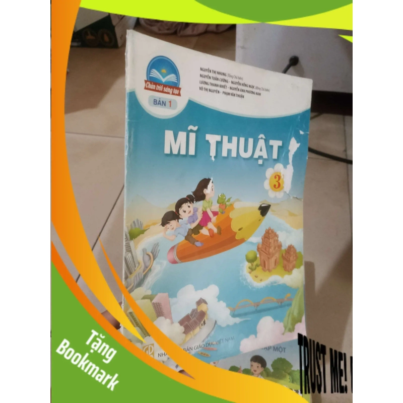 (TẶNG BOOKMARK) Mĩ thuật lớp 3 (Chân trời sáng tạo) Giáo khoa RBK2702 947811
