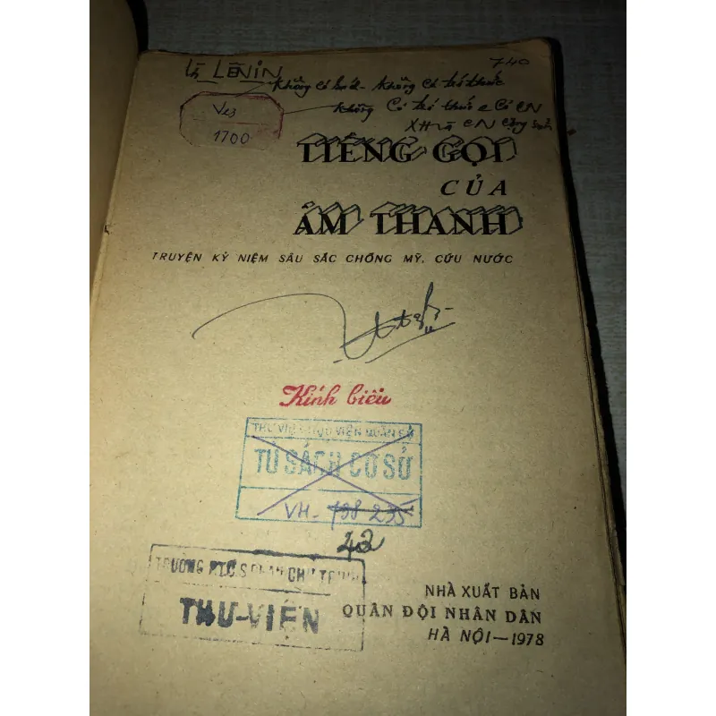 Tiếng gọi của âm thanh 996013