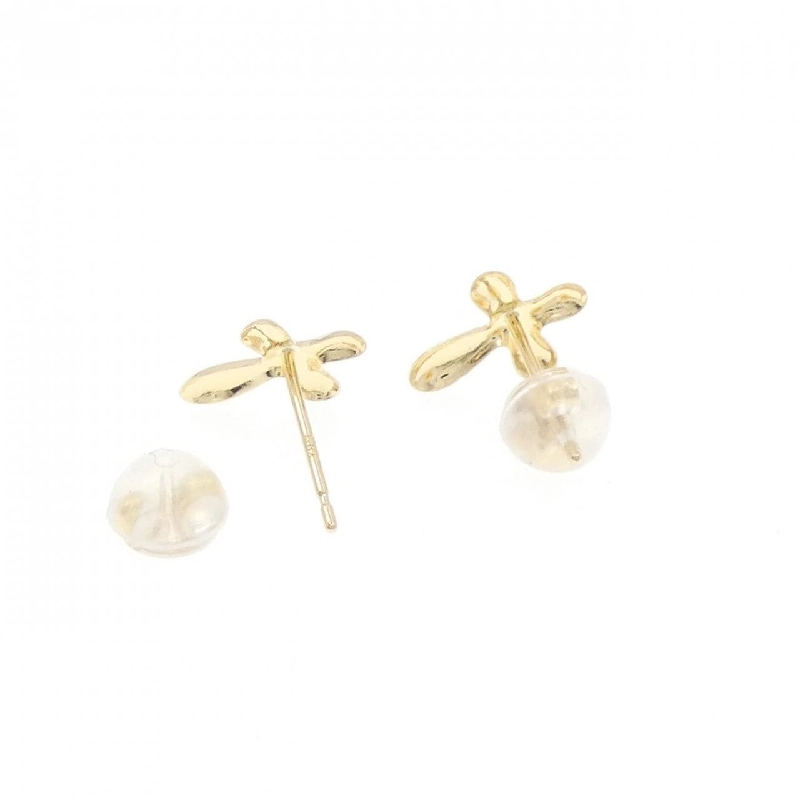 K18YG Khuyên Tai Đan Chéo - Hàng hiệu Chính hãng 864185