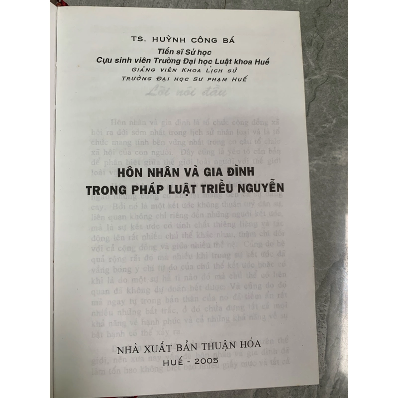 Hôn nhân và gia đình trong pháp luật triều Nguyễn  276772