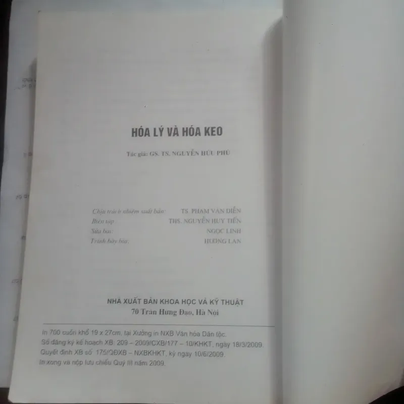 Hoá Lý & Hoá Keo 785577