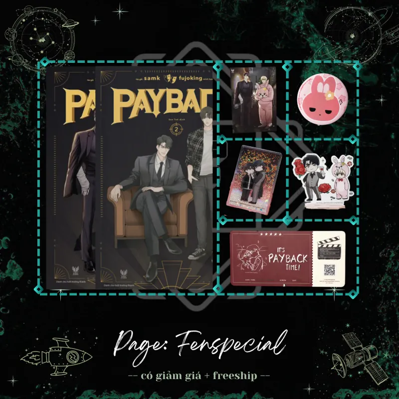 Bản Đặc Biệt - Payback - Tập 1 + Tập 2 + Quà 850k - Pay Back - Fenspecial 990271