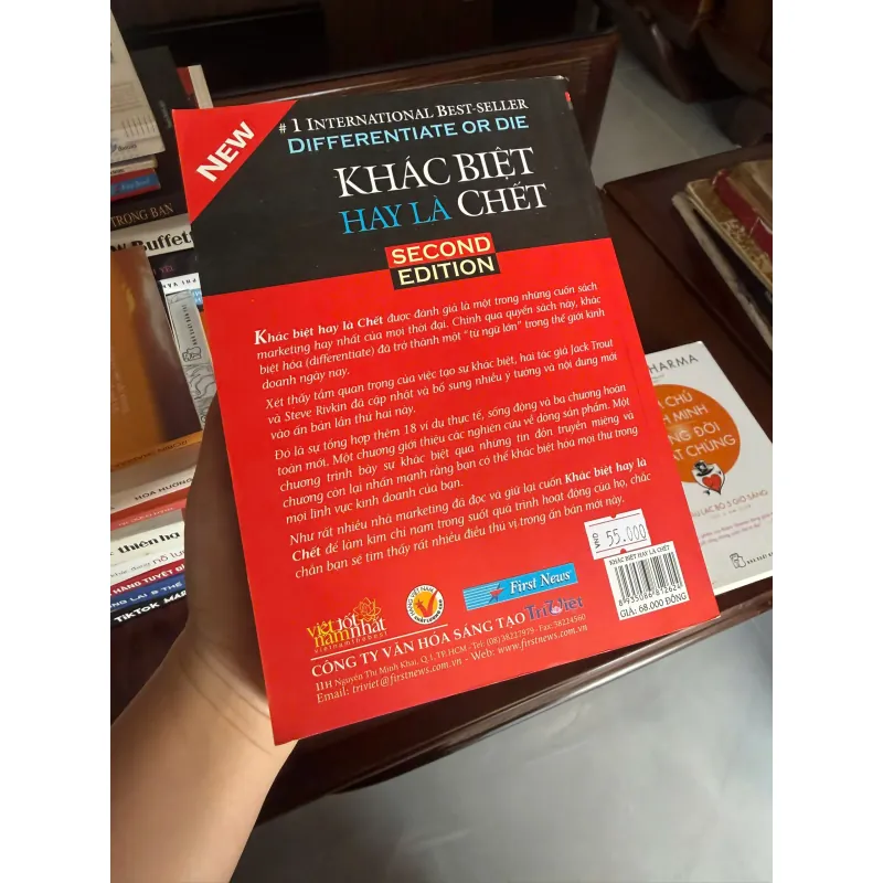 Khác Biệt Hay Là Chết (Differentiate or Die) – Jack Trout & Steve Rivkin- K3 1005560