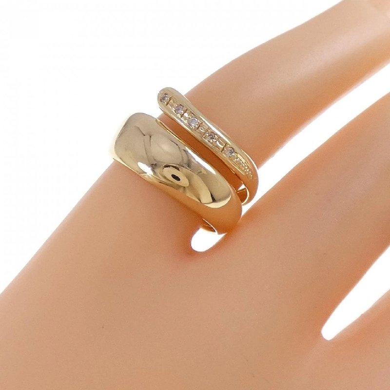 Nhẫn kim cương K18YG 0.02CT - Hàng hiệu chính hãng 855745