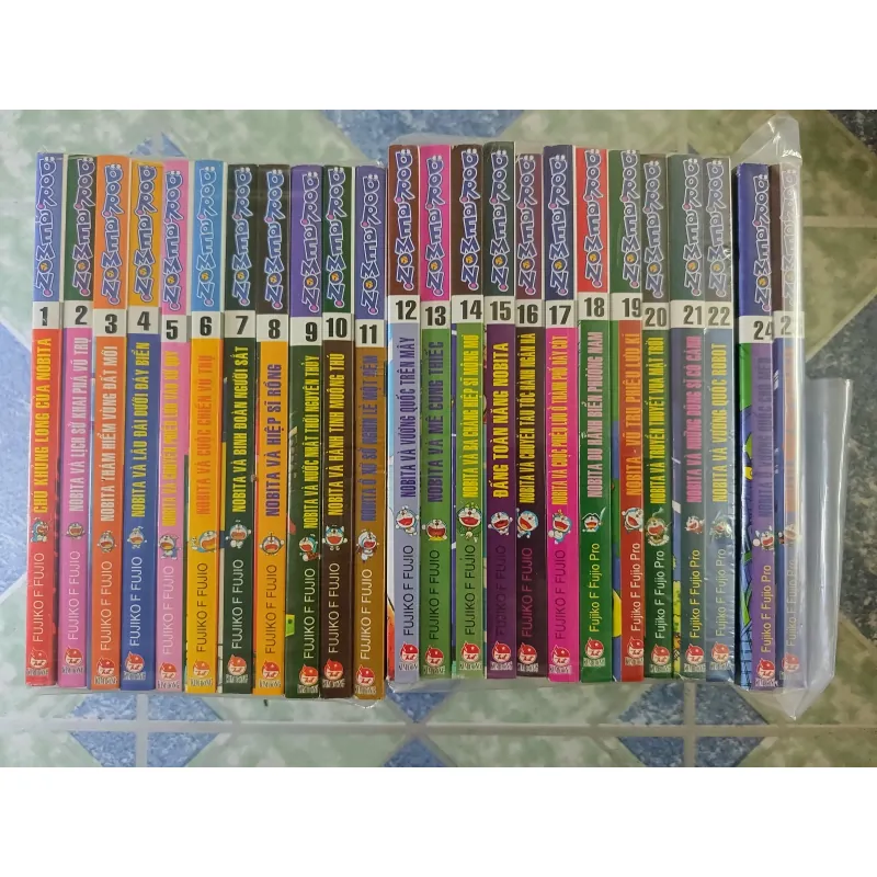 Combo 45 Doreamon ngắn + 24 Doraemon dài 733396