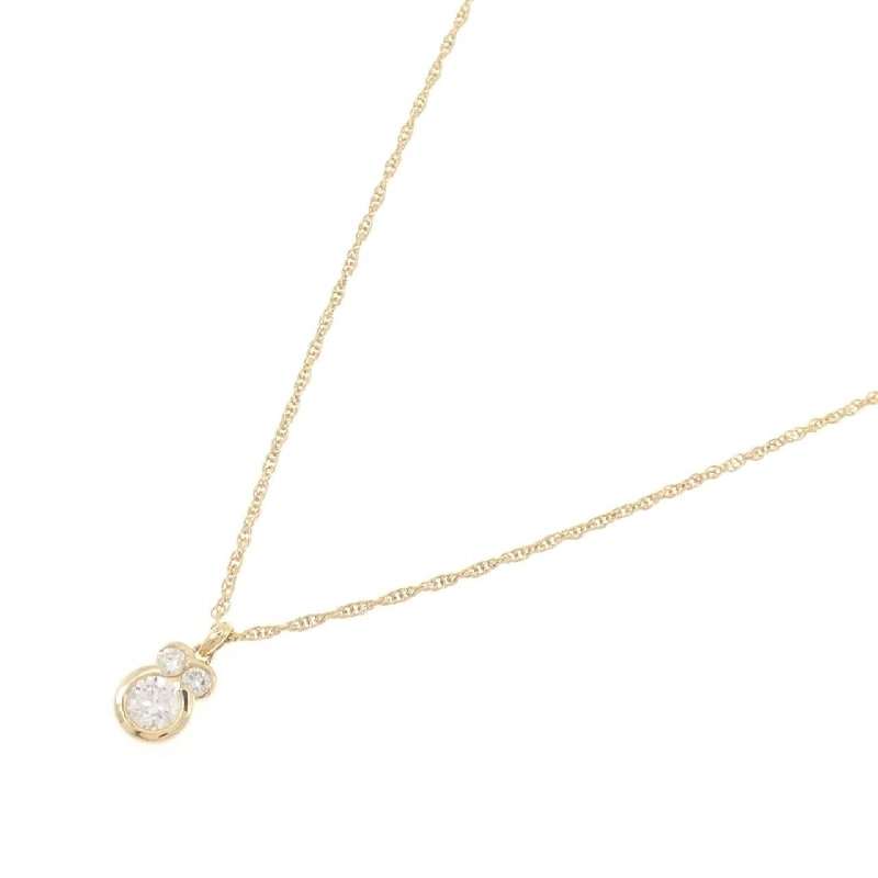 Dây chuyền kim cương K18YG 0.40CT - Hàng hiệu Chính hãng 861847
