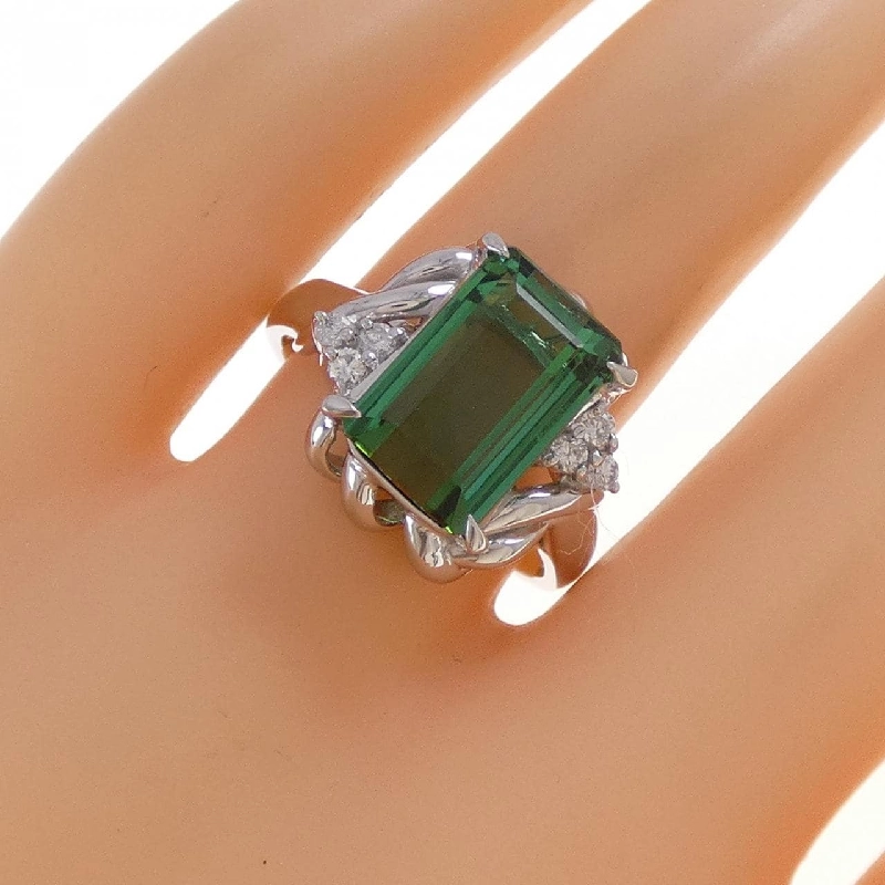 Nhẫn Tourmaline PT900 4.19CT 665359