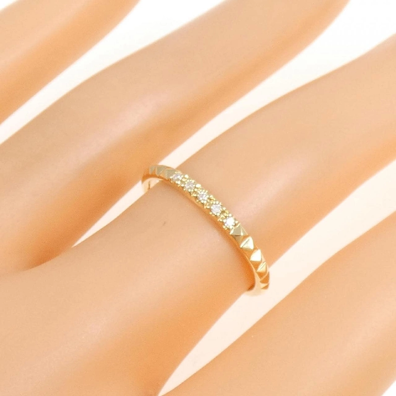 Nhẫn kim cương K18YG 0.03CT 672528