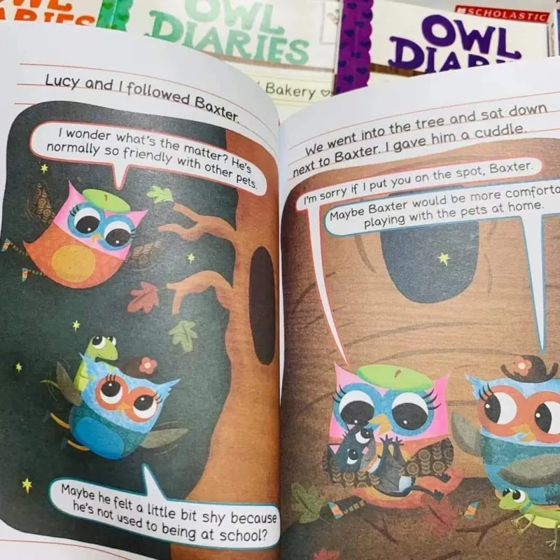 Owl Diaries (Sách nhập) - Full bộ mới nhất 19 quyển + File Mp3 760020