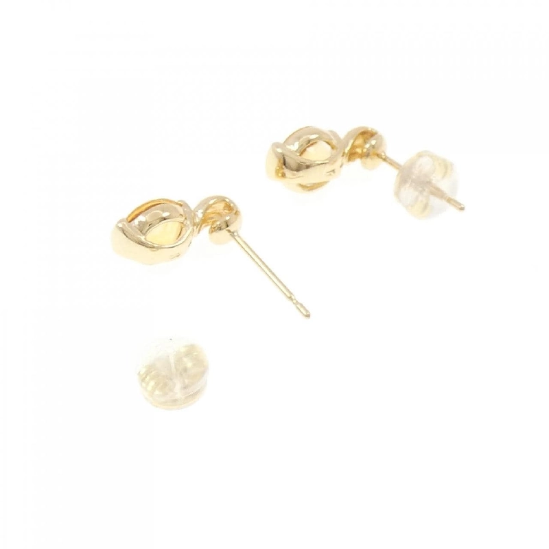 K18YG Citrine Bông tai - Hàng hiệu Chính hãng 866227