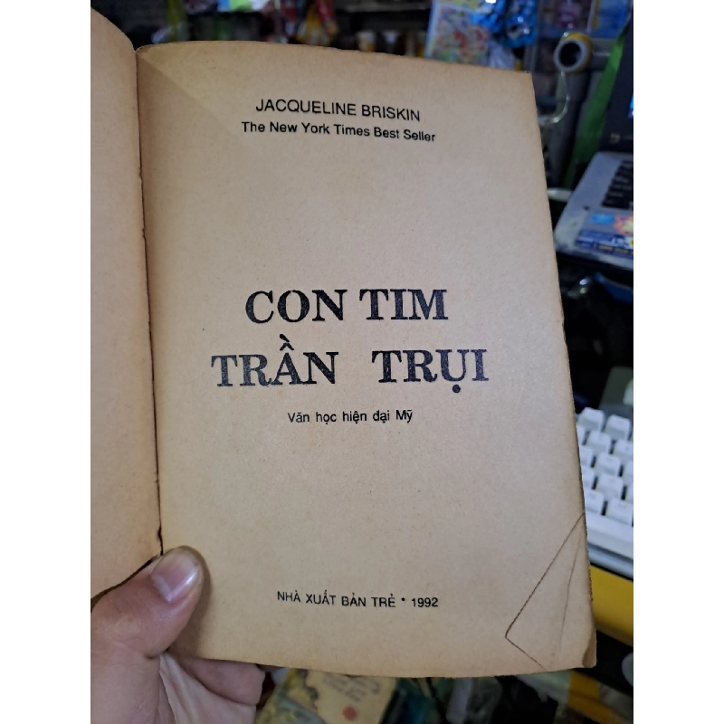 Con tim trần trụi mới 80% ố vàng 1992 Văn học nước ngoài HCM1709 923478