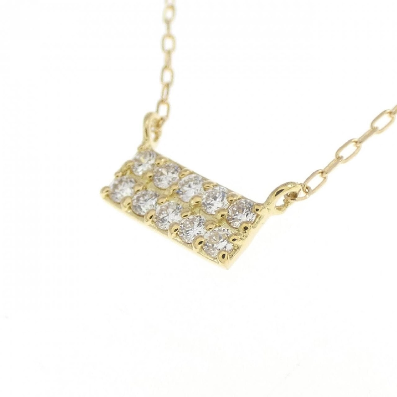 K18YG Dây chuyền kim cương 0.10CT - Hàng hiệu Chính hãng 862757