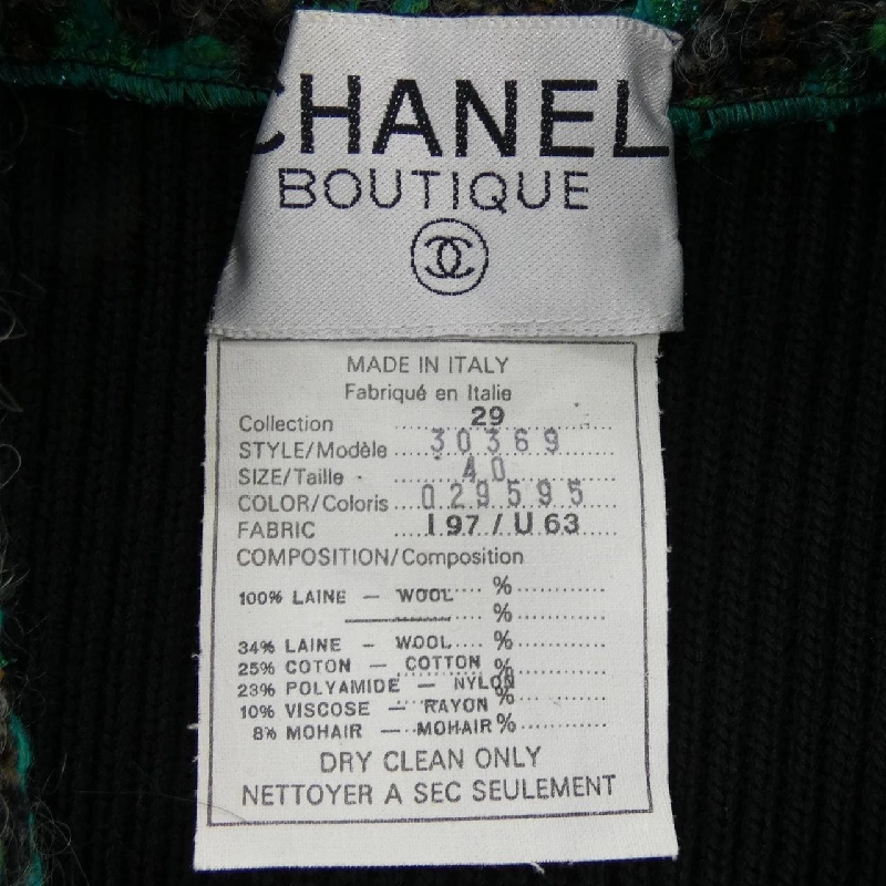Chanel CHANEL 30369I97/U63 Áo khoác dài - Hàng hiệu Chính hãng 816545
