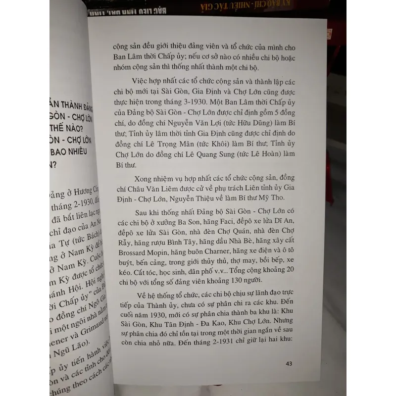 100 câu hỏi đáp về lịch sử Đảng bộ thành phố Hồ Chí Minh 592078