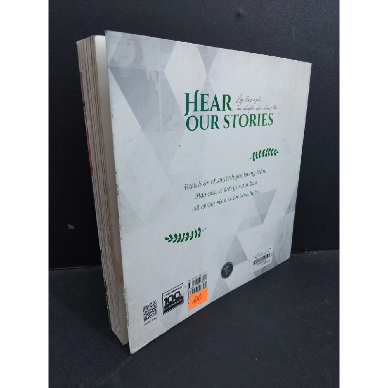Hear our story Hãy lắng nghe câu chuyện của chúng tôi mới 80% bẩn bìa, ố nhẹ, tróc bìa, tróc gáy 2018 HCM2811 Gs.TS. Lê Thanh Hải VĂN HỌC 356630