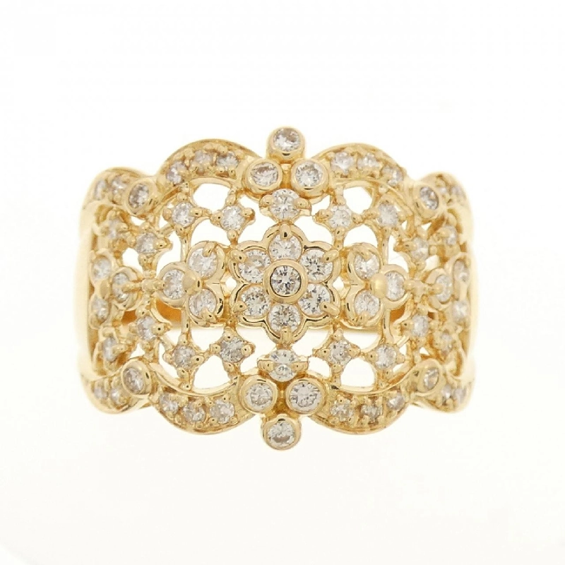 Nhẫn kim cương K18YG 0.50CT 669206