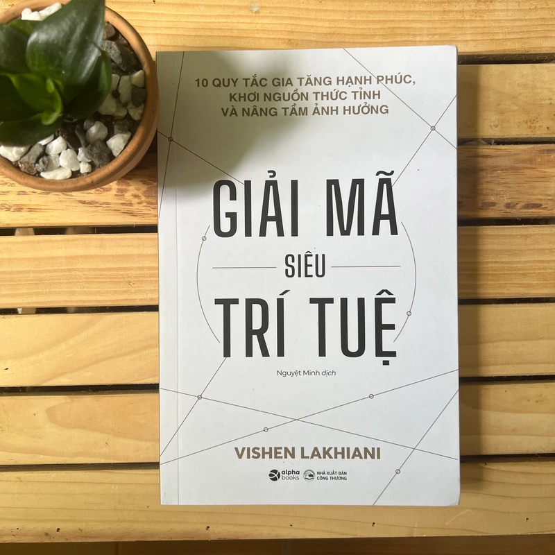Sách Giải mã siêu trí tuệ - Vishen Lakhiani - Sách mới đọc 1 lần, mới 98% 522398