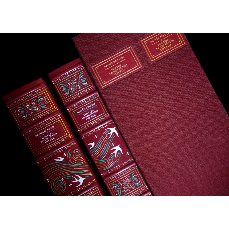 Bộ Sách Kho Tàng Truyện Cổ Tích Việt Nam - Quyển 1 + Quyển 2 (Bộ 2 Quyển) - Bìa Da - Phiên Bản Có Hộp - Ấn Bản Giới Hạn - Nguyễn Đổng Chi 452872