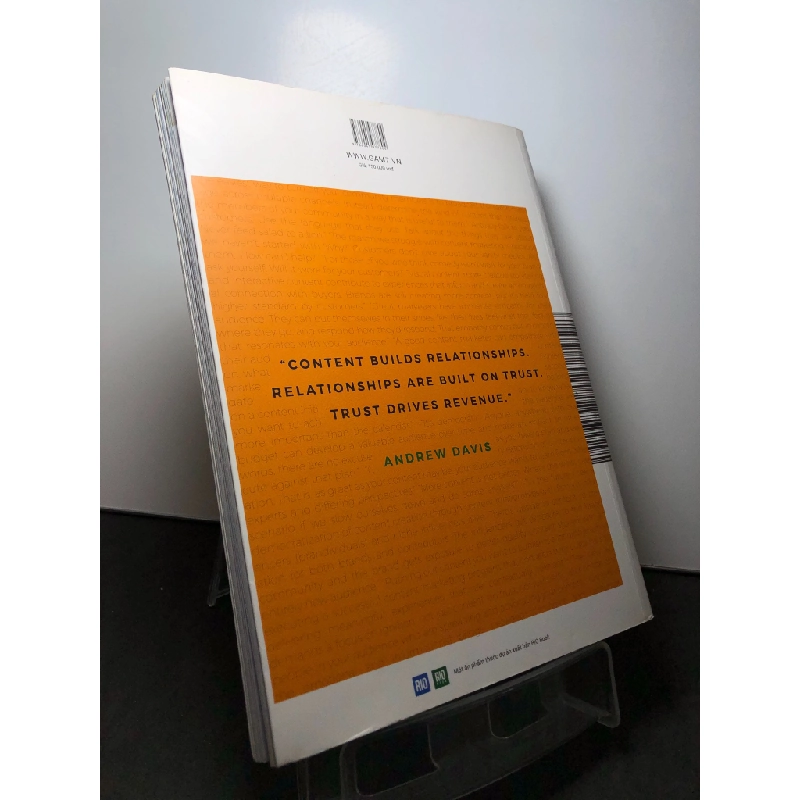 Gam 7 book 05 content nội dung 2017 mới 80% bẩn nhẹ RioBook HPB0709 MARKETING KINH DOANH 458365