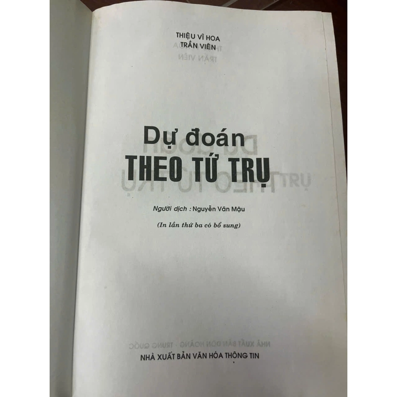 DỰ ĐOÁN THEO TỨ TRỤ 543536