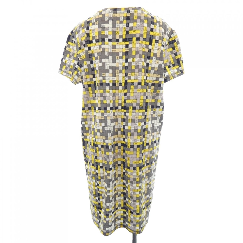 【Mã giảm giá】Đầm cắt HERMES 650659