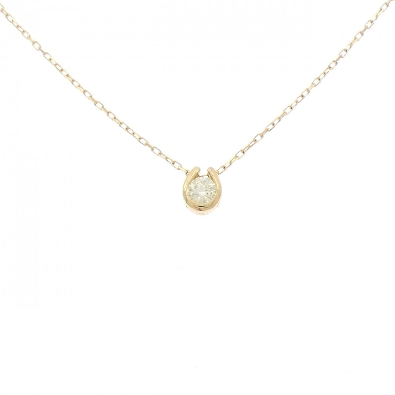 K18YG Dây chuyền kim cương 0.13CT - Hàng hiệu Authentic 856689