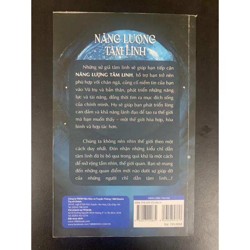 (Sách cũ) Năng lượng tâm linh - Yamile Yemoonyah - Nhung Nguyễn dịch  930038