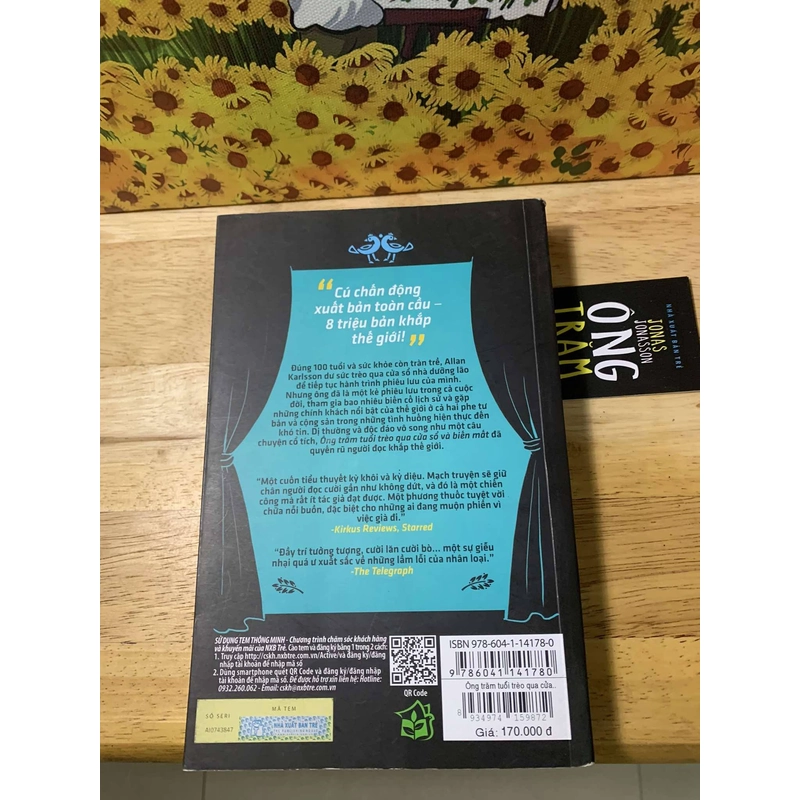 Ông Trăm Tuổi Trèo Qua Cửa Số Và Biến Mất - Jonas Jonasson 542006
