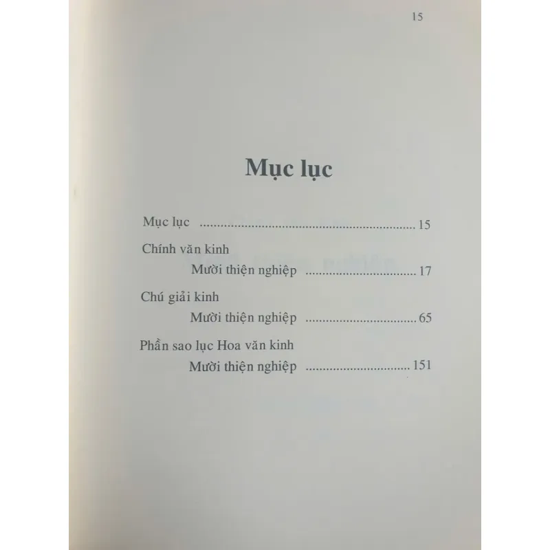 Kinh Mười Thiện Nghiệp - Trửơng lão tỳ kheo, Trí quang dịch 784636