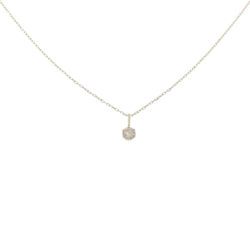 K18YG Solitaire Dây chuyền kim cương 0.12CT - Hàng hiệu Chính hãng 866854